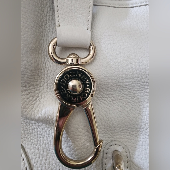 Dooney & Bourke Medium Logo Lock Satchel - Picture 4 of 10